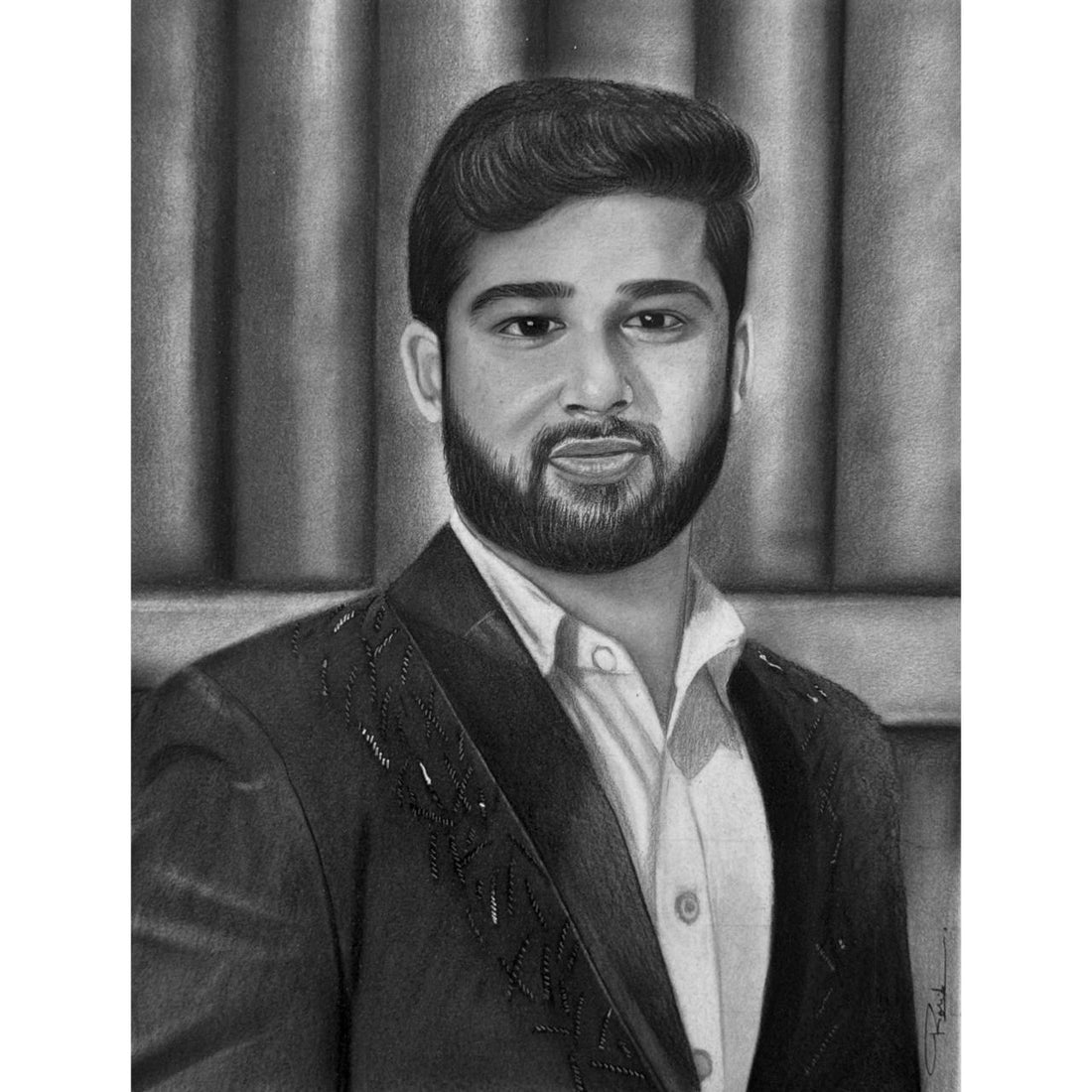 Portrait Design (Black and White)